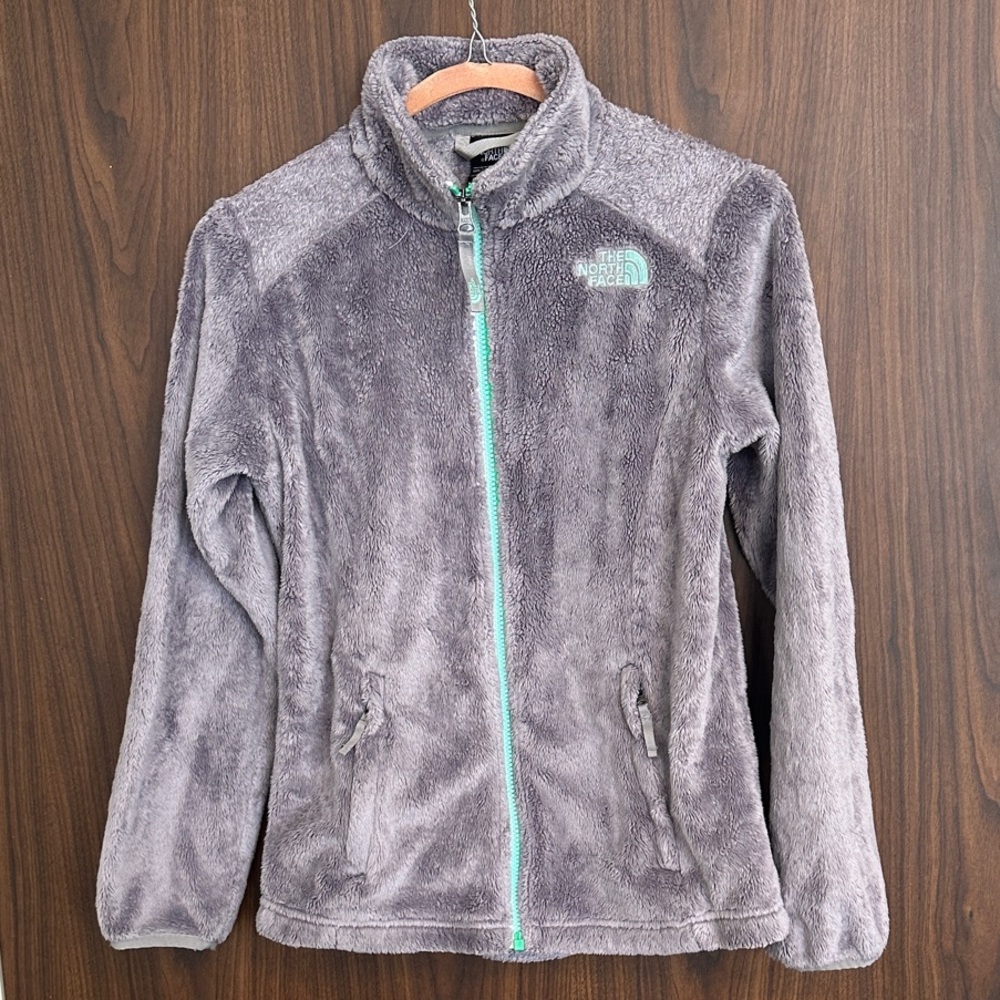 The North Face Kids Gray Fleece Jacket